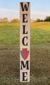 Kansas City Chiefs/Royals/Sporting Porch Leaner — Creative Expressions KC