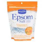 EPSOM SALT 16OZ VITAMIN C W/CITRUS ESSENTIAL OILS AMORAY