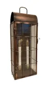 Old Virginia Lantern. Handcrafted, Solid Copper Lamp. Made in USA.