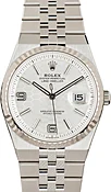 Pre-Owned Rolex Land-Dweller 36 Ref 127234 White Honeycomb Motif Dial