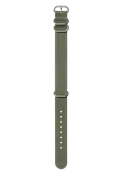 20mm FKM Rubber One Piece Band - Olive