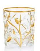 24KT GOLD TREE OF LIFE WHIKY Glass
