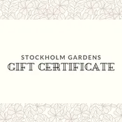 Gift Certificates — Stockholm Gardens