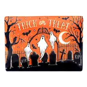 14X10" Trick or Treat Ceramic Platter