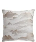 Hiend Accents Serenity Modern Jacquard Watercolor Mountain Euro Sham