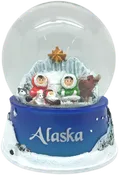 Alaska Eskimo Nativity Waterglobe
