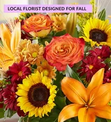 FALL ARRANGEMENT ~ FLORIST CHOICE