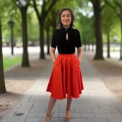 Delilah Circle Skirt