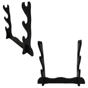 3-Piece Samurai Sword Table Display Stand
