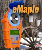 Maple Syrup Refractometer – Maple Syrup Scales °C – Sugar Content 0 to 85 Brix – MISCO eMaple Refractometer