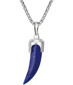 Bulova Men's Horn Short Pendant Necklace