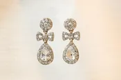 Antique Georgian Diamond Set Ear Pendants