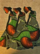 3 Dancing Sisters — Dutch Alley Artist’s Co-op