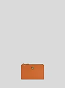 PORTA CARTE IN PELLE CON BOTTONE PEGASO