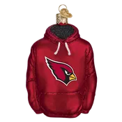Arizona Cardinals Hoodie 70103 Old World Christmas Ornament