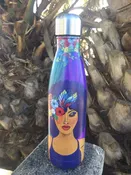 Believe, Blossom, and Become Stainless Steel Bottle