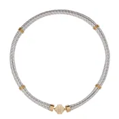 Clara Williams Aspen Leather Magnetic Necklace