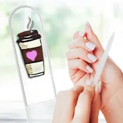 Glass Nail File - Coffee Lover