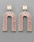 Arch Thread Earrings