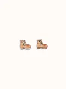 Hiking Boots Stud Earrings
