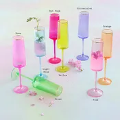 Rainbow Champagne Flute (10.75")