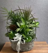 12" WICKER WITH BOW