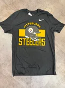 2026 Nike NFL Pittsburgh Steelers REFLEXPLAY Black Tee