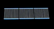 12' Aluminum Heavy Duty Horse Stall Grill Partition Divider