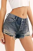 Cut Off Shorts in Indigo Mirage