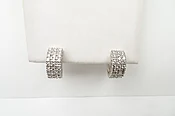 14K .60 ct huggy type hoop earring