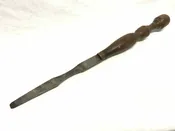 Antique S. Callender Cast Steel Paring Chisel, Very Large 20" Size | ref 22471