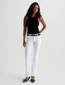 Angel Low-Rise Boot Cut- Gallery White