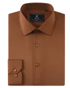 Perfect Dress Shirt (BROWN)