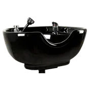 Black 8100 Stationary Porcelain Shampoo Bowl