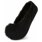 Black S/M Velvet Slipper