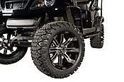 14" Aluminum Wheel (Black/Silver)