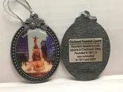 Pewter Ornament, Fountain Square