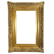 18th-Century Gilt Barbizon Frame