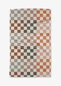 Autumn Checkers Tea Towel