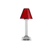 Carmen Small Scarlet Candle Lamp 32.5 cm