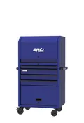 36" 4 DRAWER SUMO TRADE DIAGNOSTIC CART BLUE w/ BLACK TRIM - TEXA SPECIAL EDITION