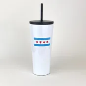 Chicago Flag Cold Cup