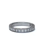 14k Diamond Wedding Band #L1065 14K