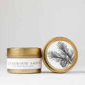 Cedarwood Amber Candle