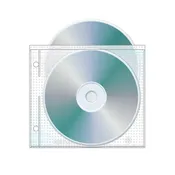 2 Hole Top Load CD/DVD Page Box of 800