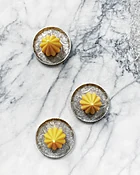 Artisanal Beeswax Candles & Vintage Floral Coaster Gift Set | Handcrafted Slow Living Essentials — marble & milkweed