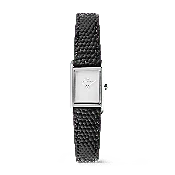 Bound Mini Black Lizard Silver