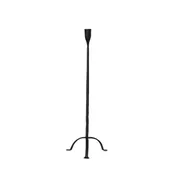 20"H Footed Cast Iron Taper Holder