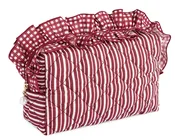 02-62-142MAR Shiraleah Lucy Zip Pouch Maroon 0