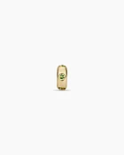 14K Gold Birthstone Halo Charm